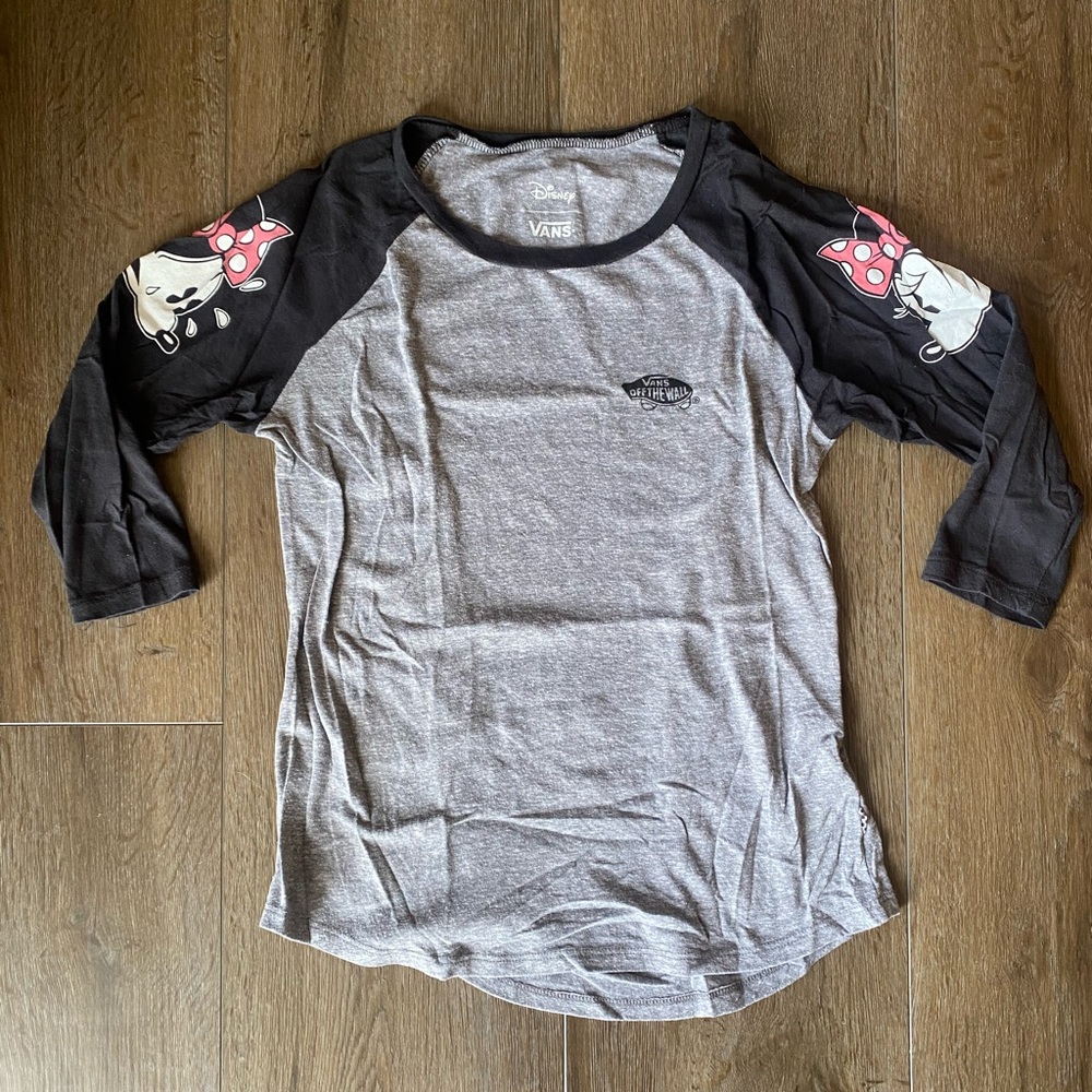 Vans x disney Raglan Tee with Minnie Mouse